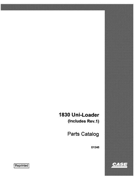 case 1830 uniloader skid steer|case 1830 manual pdf.